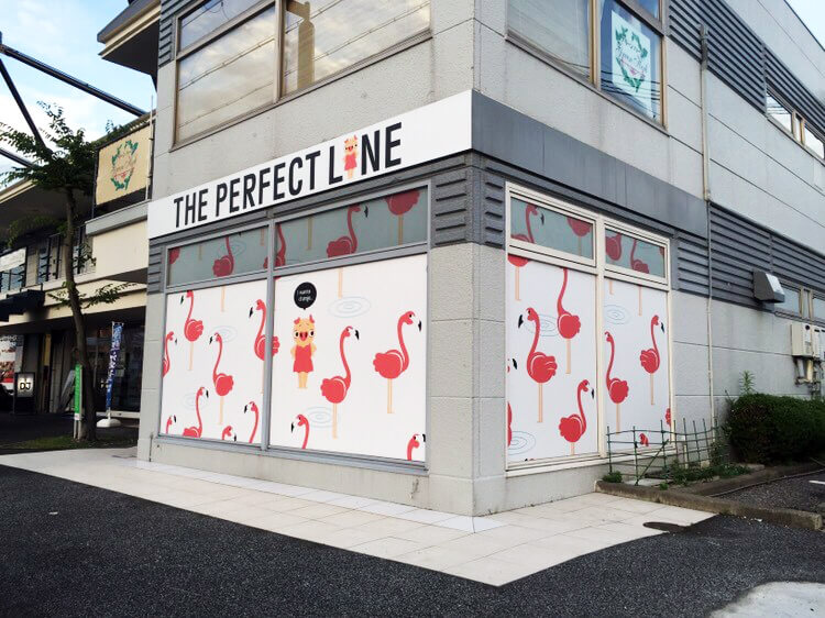 エステサロン_外観看板施工